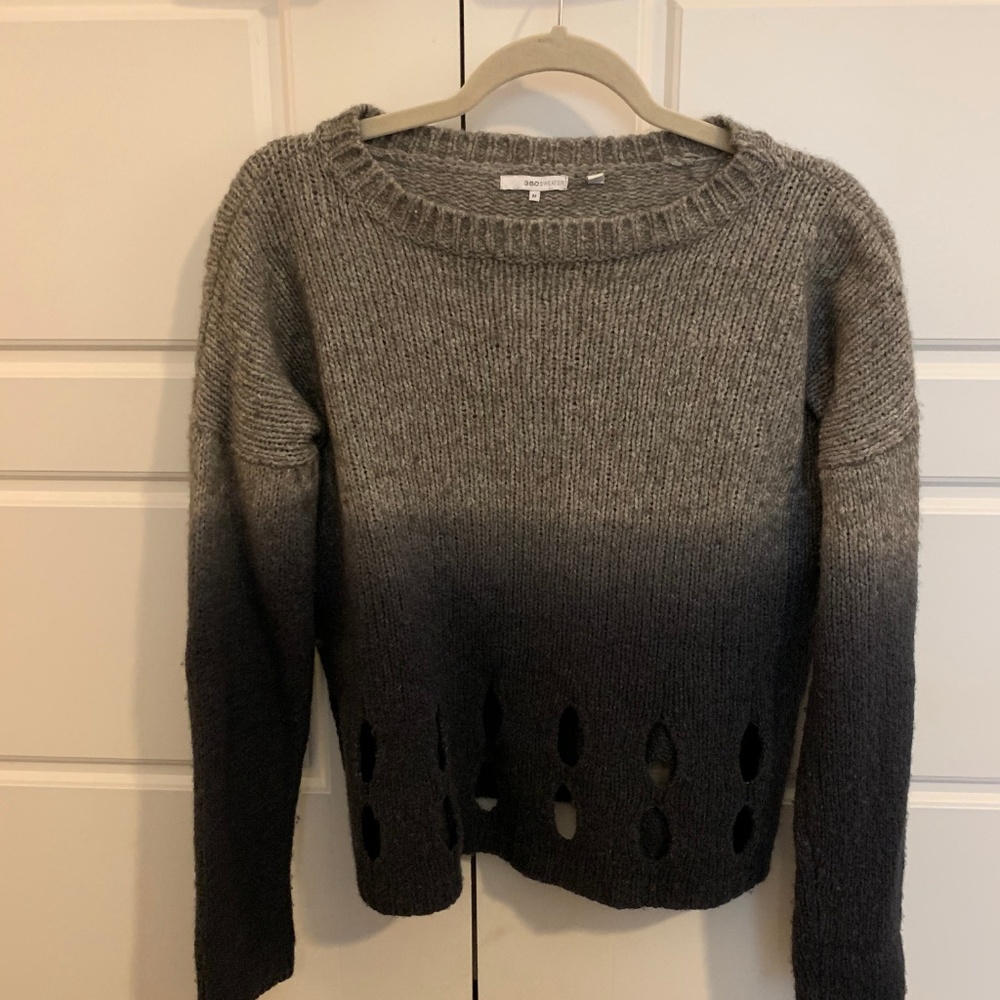 360 Cashmere - Ombre Blue Sweater